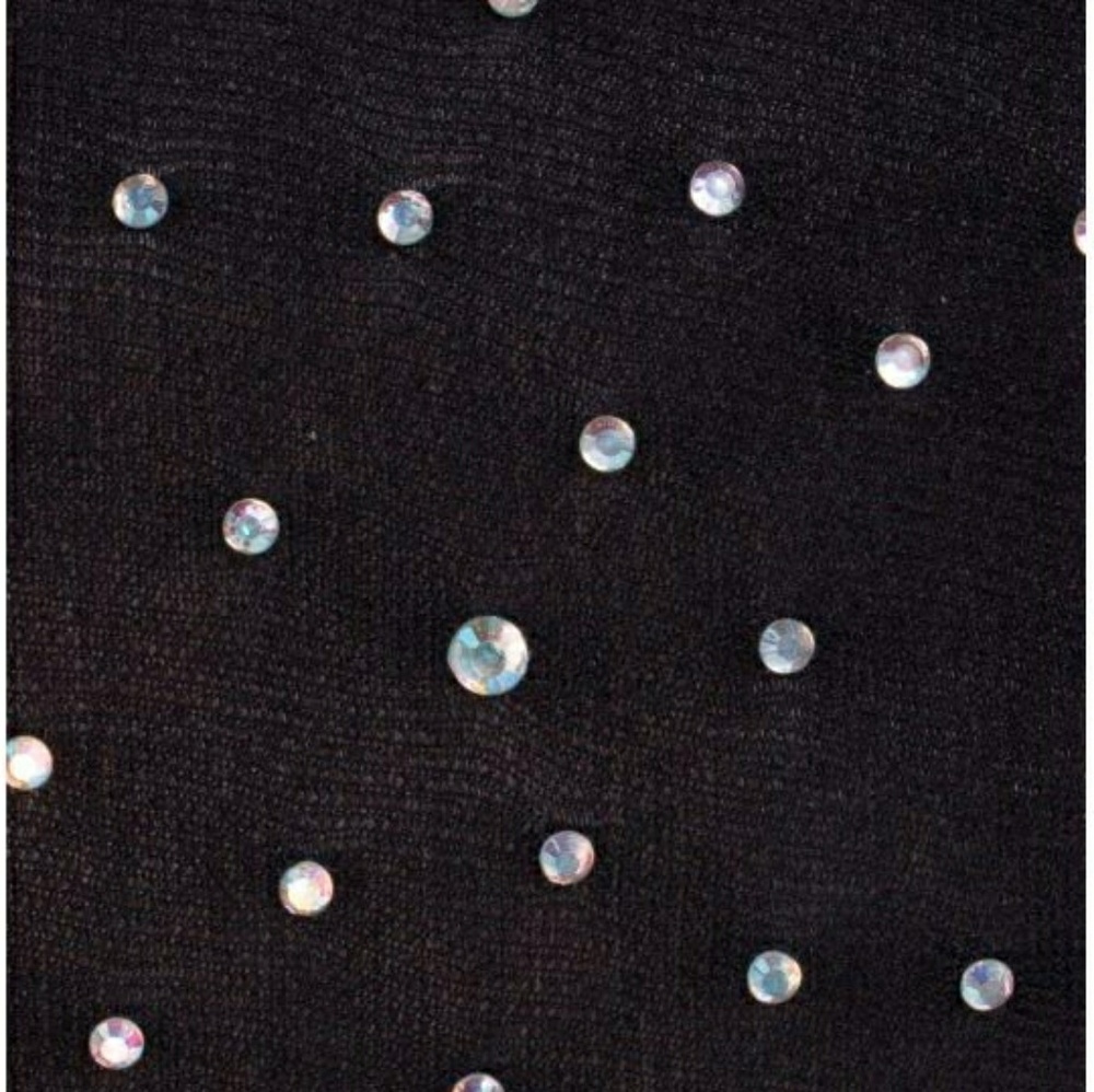 ✔SOLD on Ⓜ✔Super Sexy Rhinestone Black Stockings  - Picture 8 of 8